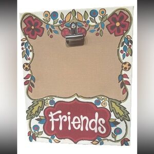 Floral Friends 4x6 Picture Frame